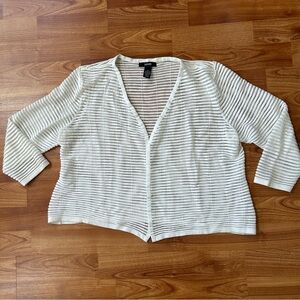 3/$20 Alfani white sweater